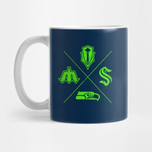 My SEA Team - Fab 4 Green Mug